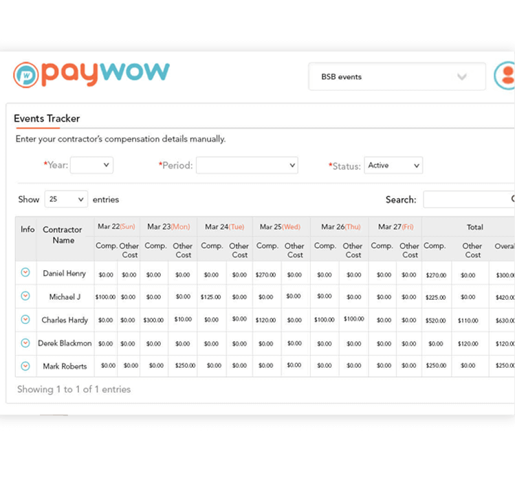 myPayWow for Event