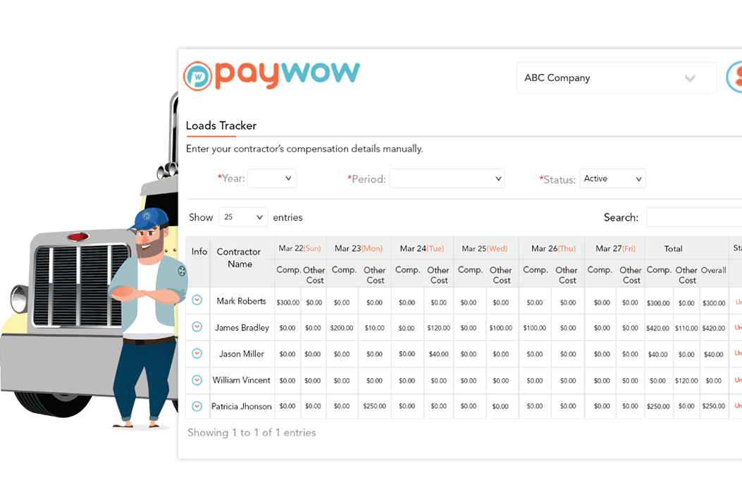 myPayWow for Trucking